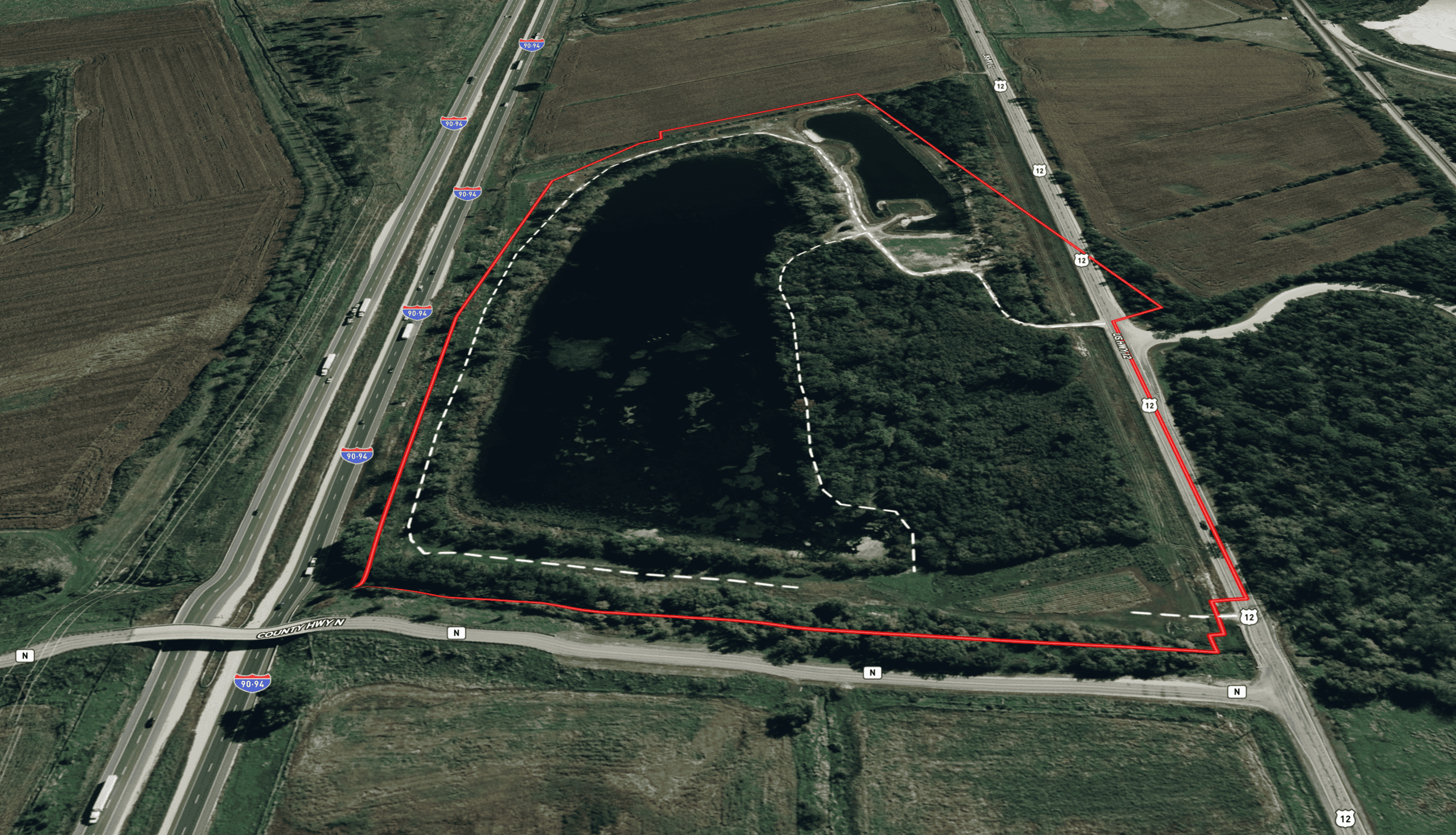 50-Acre Private Fishery & Recreational Estate | Tomah, Wisconsin