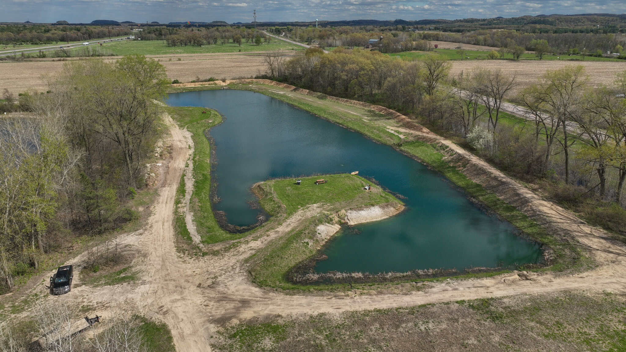 50-Acre Private Fishery & Recreational Estate | Tomah, Wisconsin