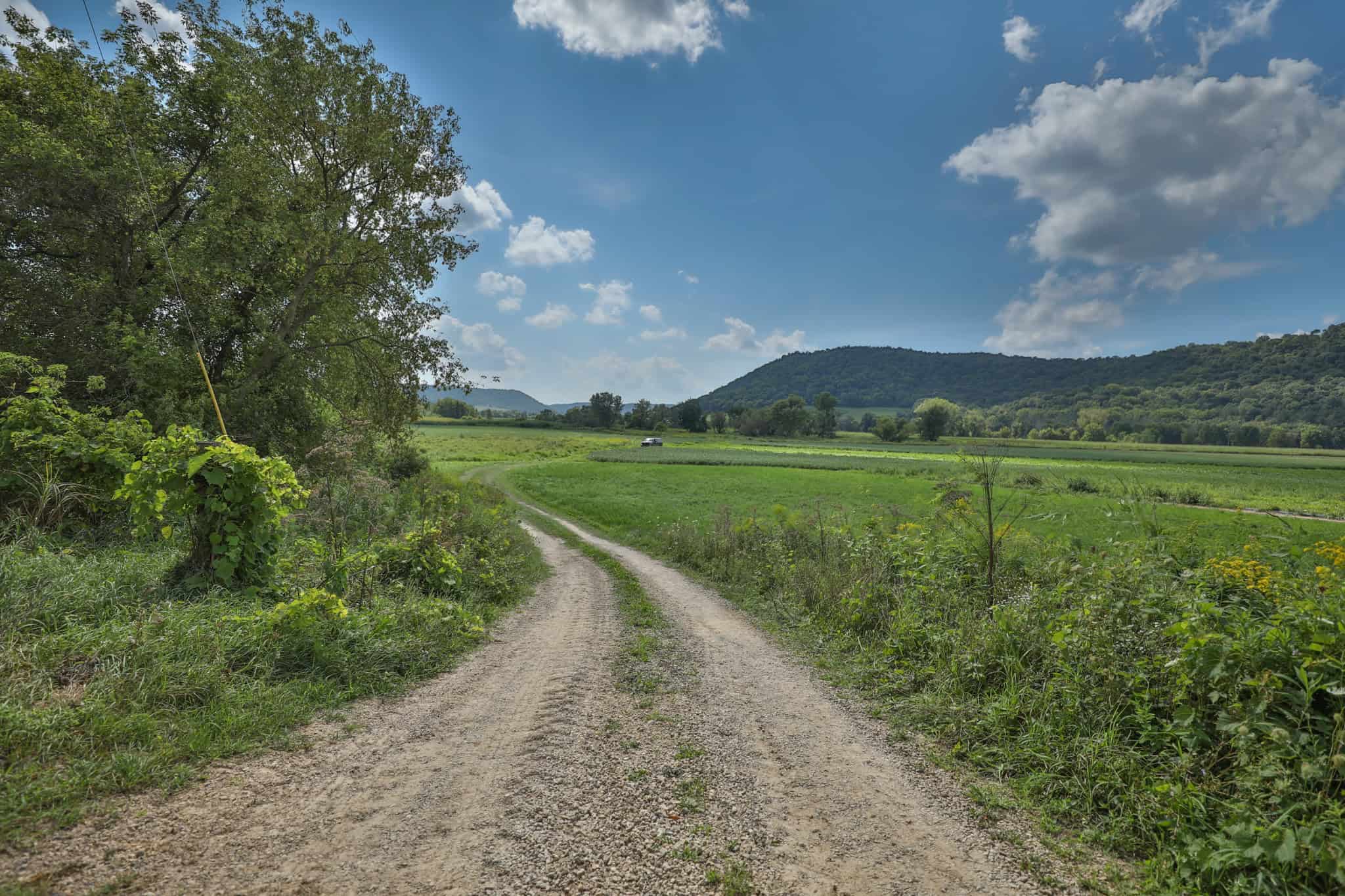 82.66 Acre Driftless Valley Farm with Trout Water Near Coon Valley, Wisconsin