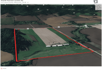 76-ACRE DRIFTLESS AREA FARM & COUNTRY ESTATE LA CROSSE COUNTY, WISCONSIN
