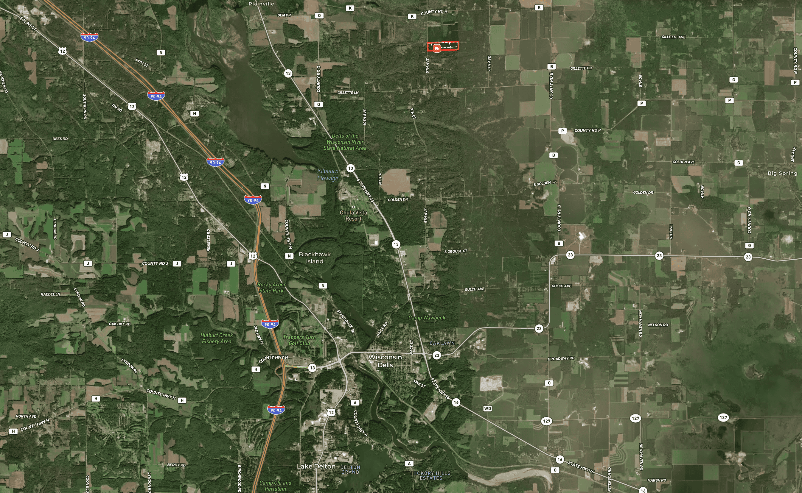 39.70± Acres of Hunting & Recreational Land Near Wisconsin Dells | Adams County, WI