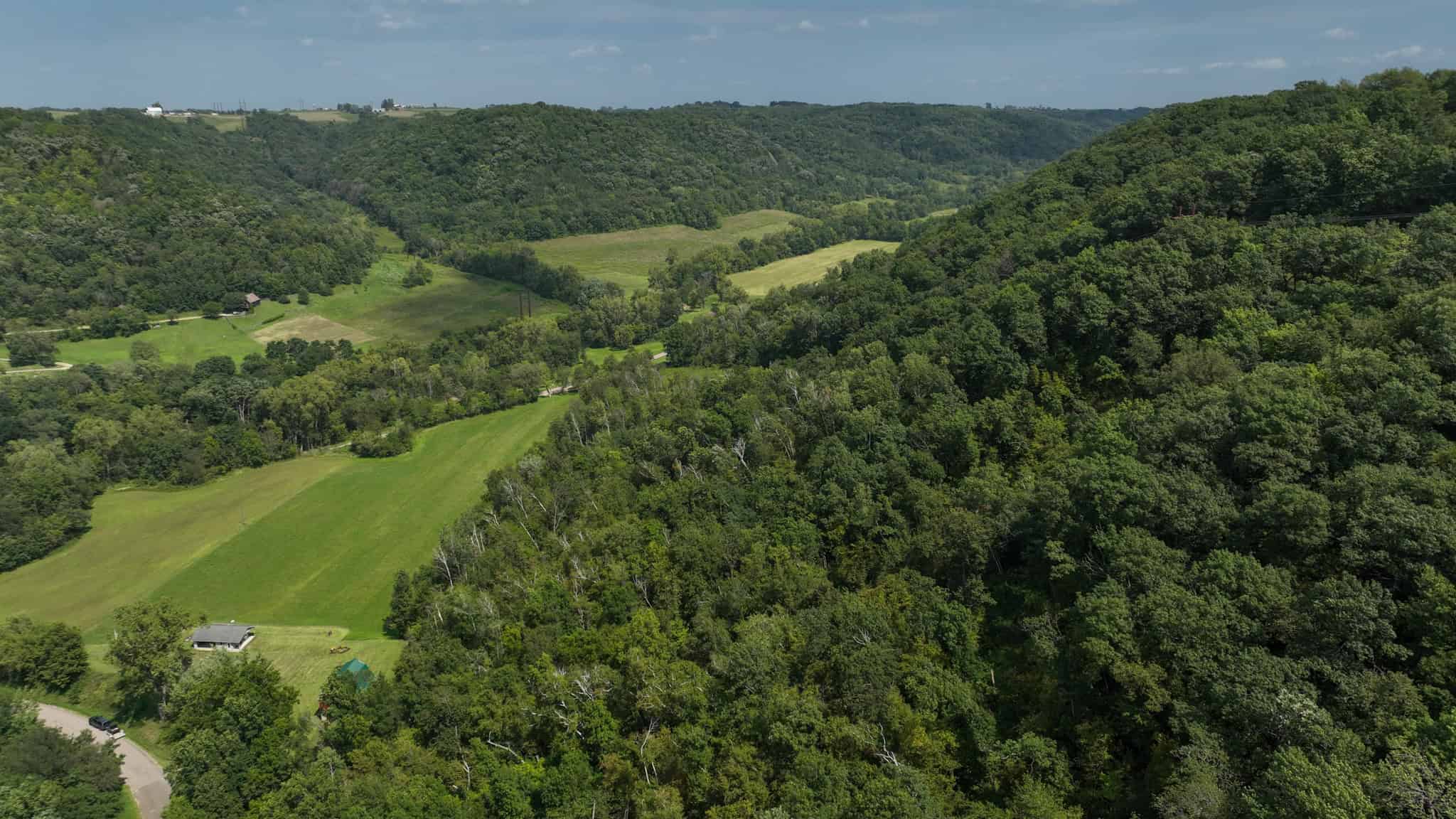 Mississippi River Valley Legacy Retreat | 42 Acres of Seclusion, Hunting & Driftless Beauty Near Genoa, Wisconsin