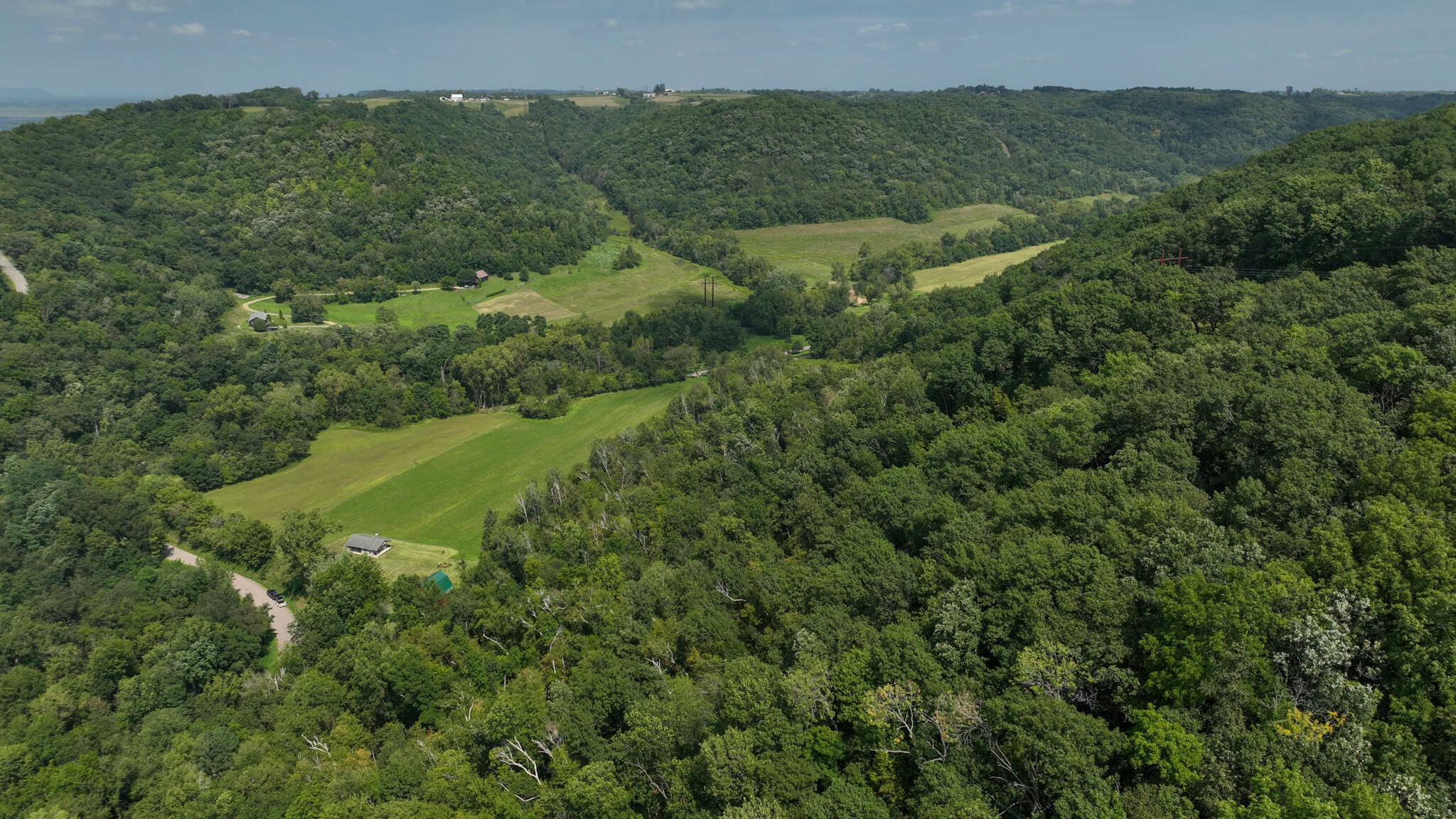 Mississippi River Valley Legacy Retreat | 42 Acres of Seclusion, Hunting & Driftless Beauty Near Genoa, Wisconsin