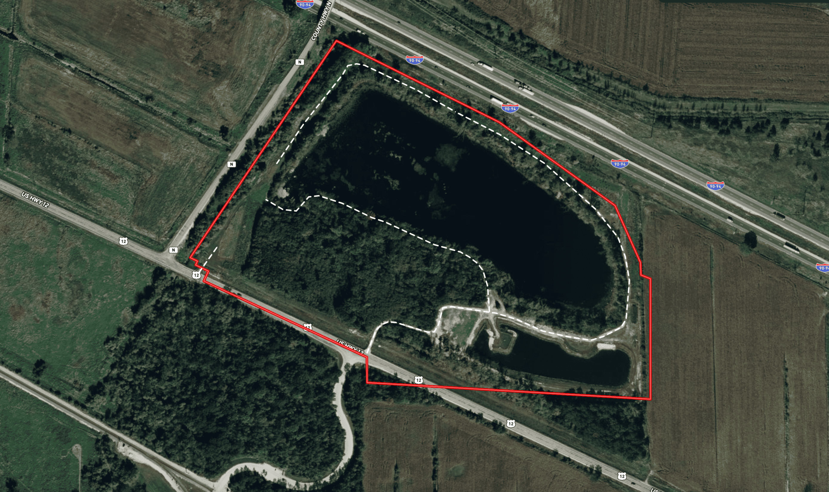 50-Acre Private Fishery & Recreational Estate | Tomah, Wisconsin