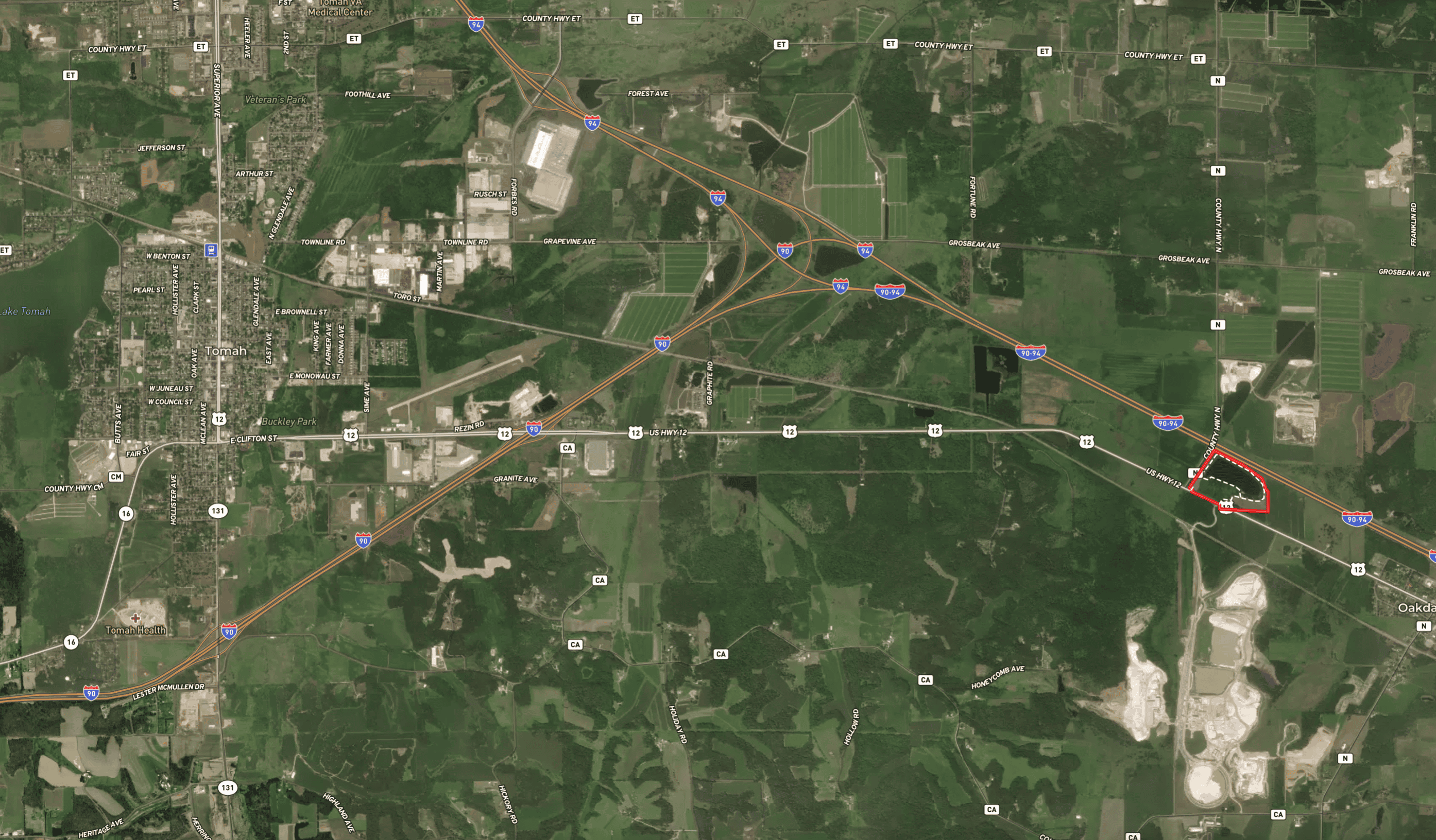 50-Acre Private Fishery & Recreational Estate | Tomah, Wisconsin