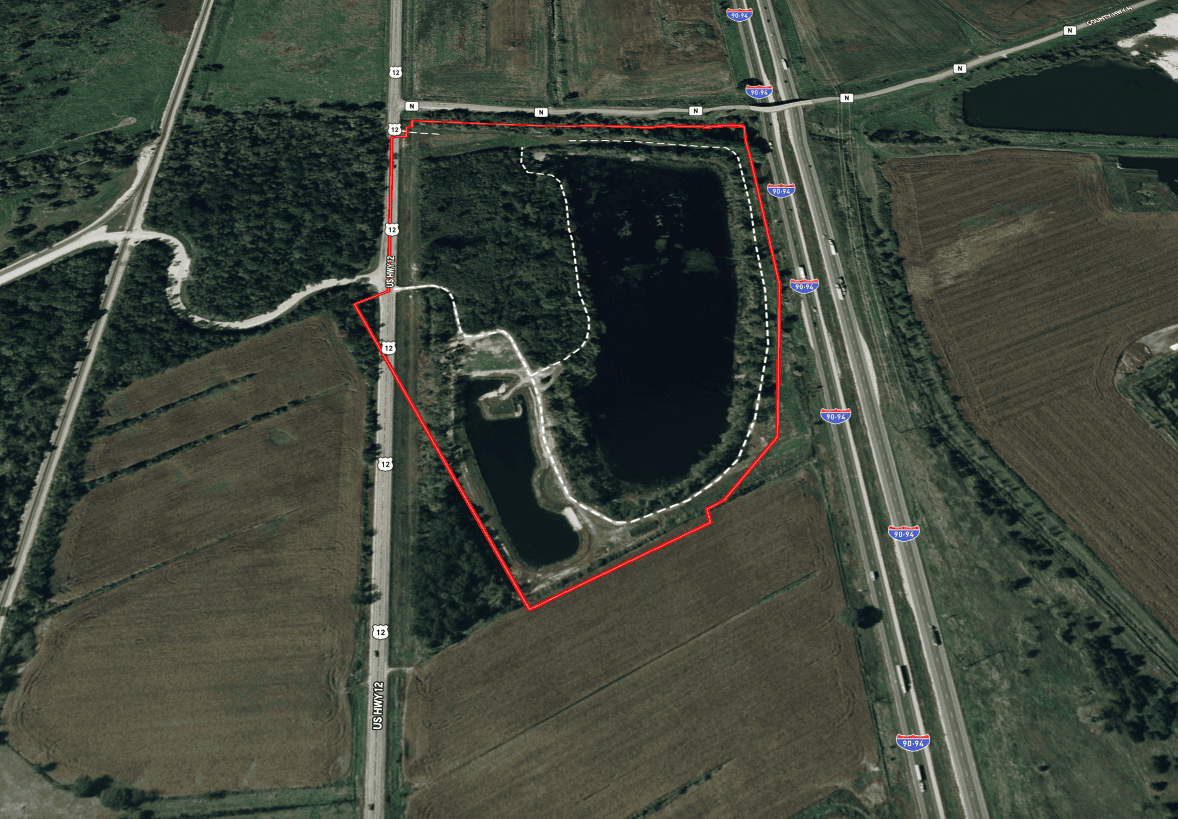 50-Acre Private Fishery & Recreational Estate | Tomah, Wisconsin