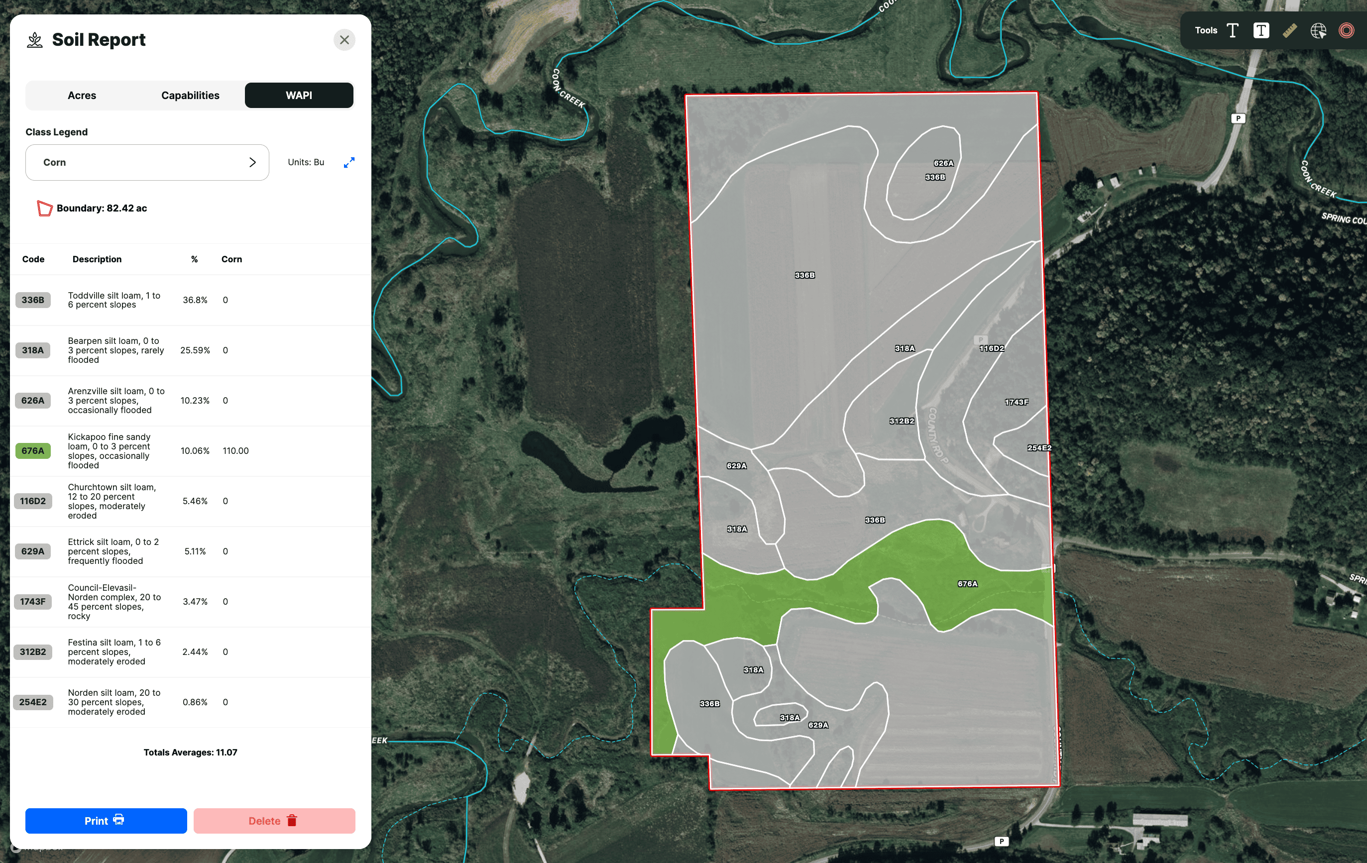 82.66 Acre Driftless Valley Farm with Trout Water Near Coon Valley, Wisconsin