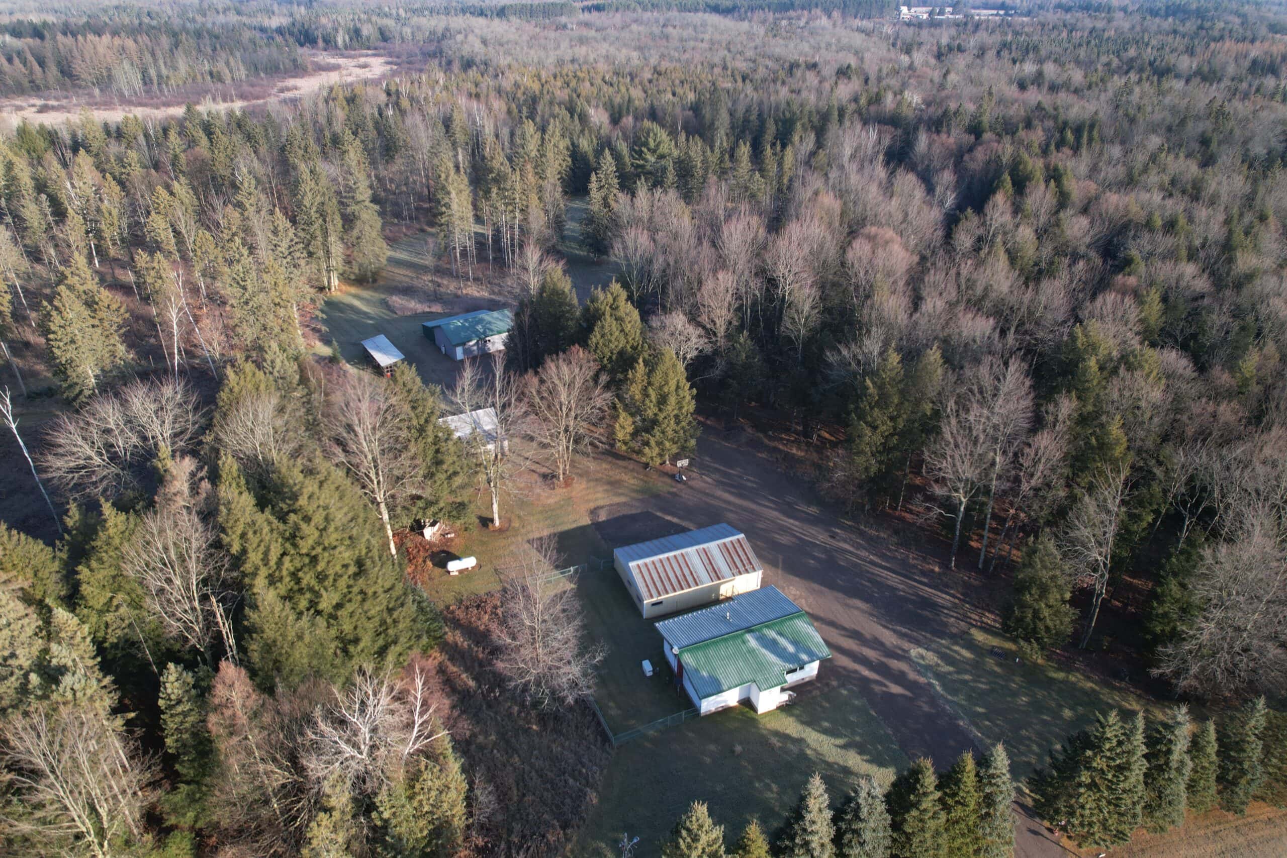 80± Acre Hunting Retreat for Sale in Butternut, WI