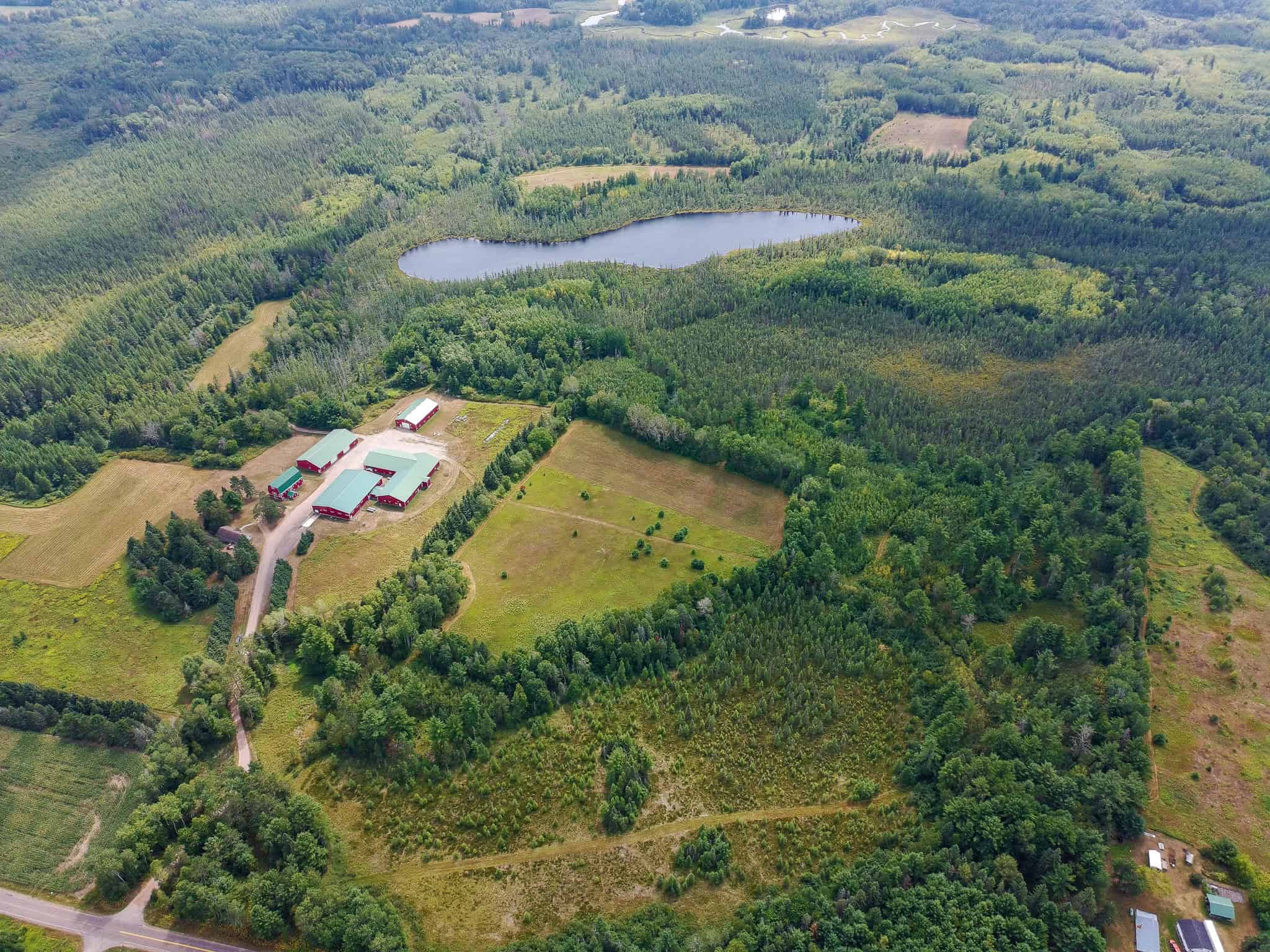 362 ± Acre Northwoods Property with Private Lake Shirley, WI