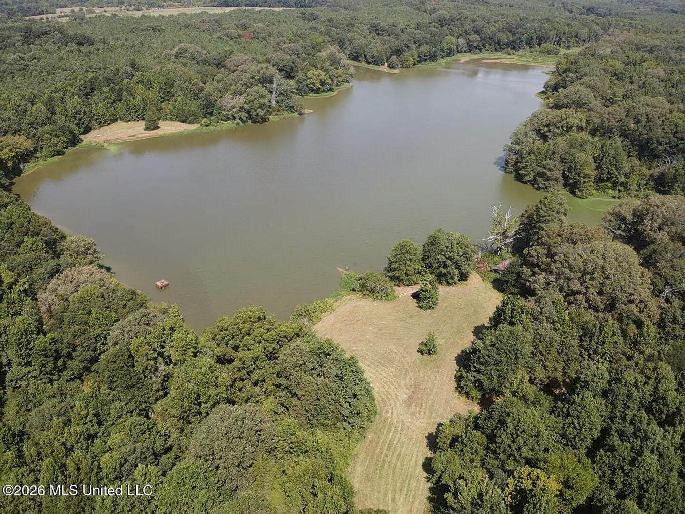 81-Acre Timber Property on 20-Acre Lake in Vaughan, MS