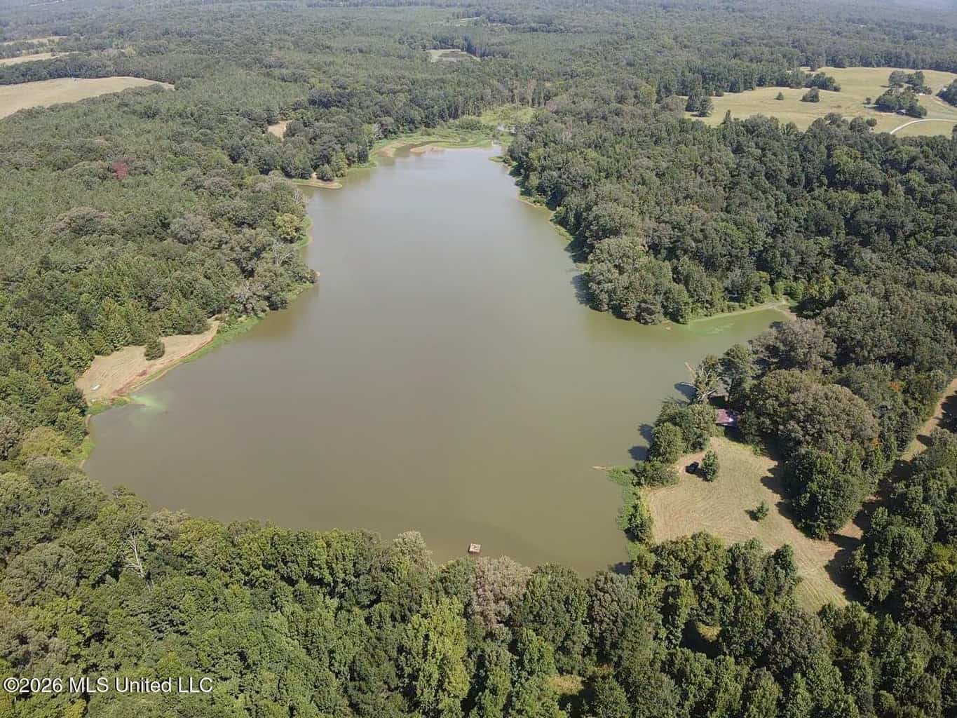 81-Acre Timber Property on 20-Acre Lake in Vaughan, MS