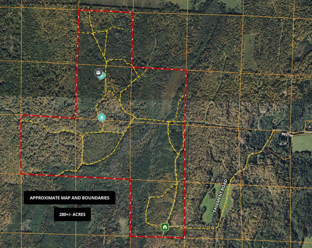 280 ± Acres Near Butternut Lake, WI Recreational Land