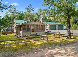 Canada Creek Ranch Home with Pole Barn & State Land Access In Atlanta MI