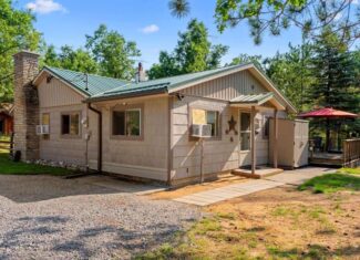Canada Creek Ranch Home with Pole Barn & State Land Access In Atlanta MI