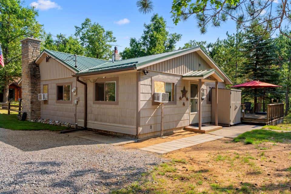 Canada Creek Ranch Home with Pole Barn & State Land Access In Atlanta MI