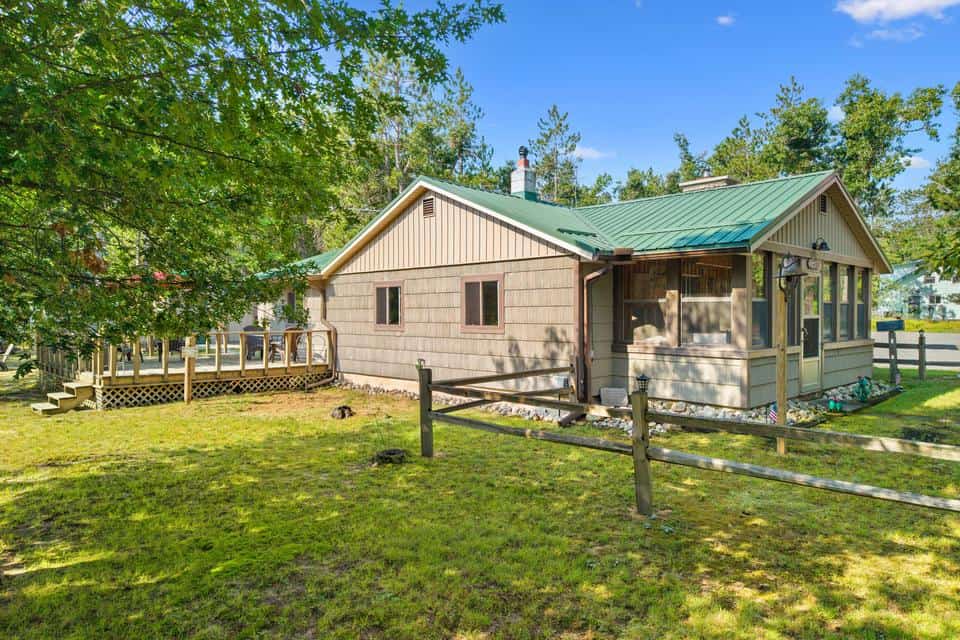 Canada Creek Ranch Home with Pole Barn & State Land Access In Atlanta MI