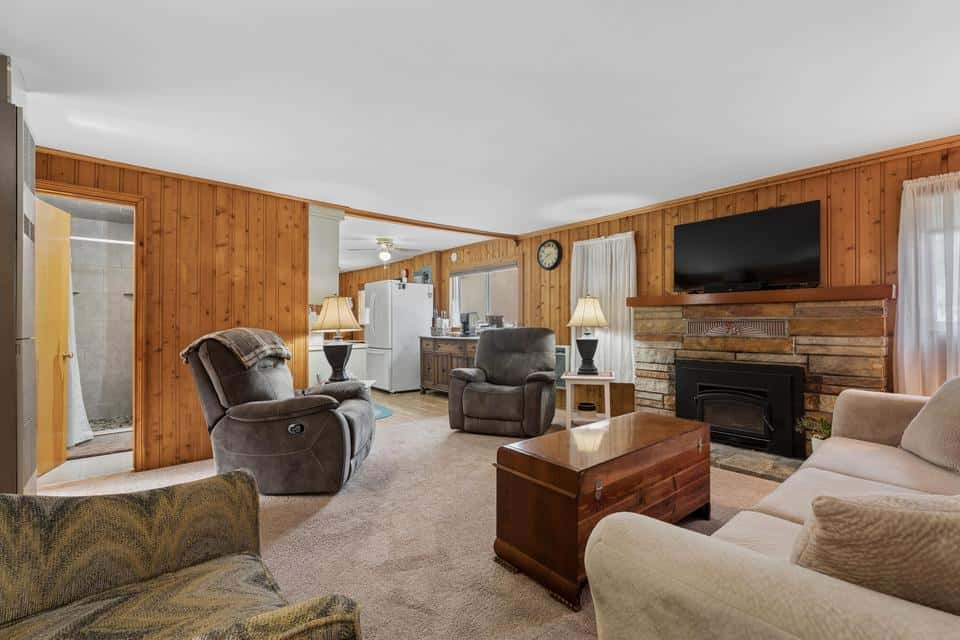 Canada Creek Ranch Home with Pole Barn & State Land Access In Atlanta MI