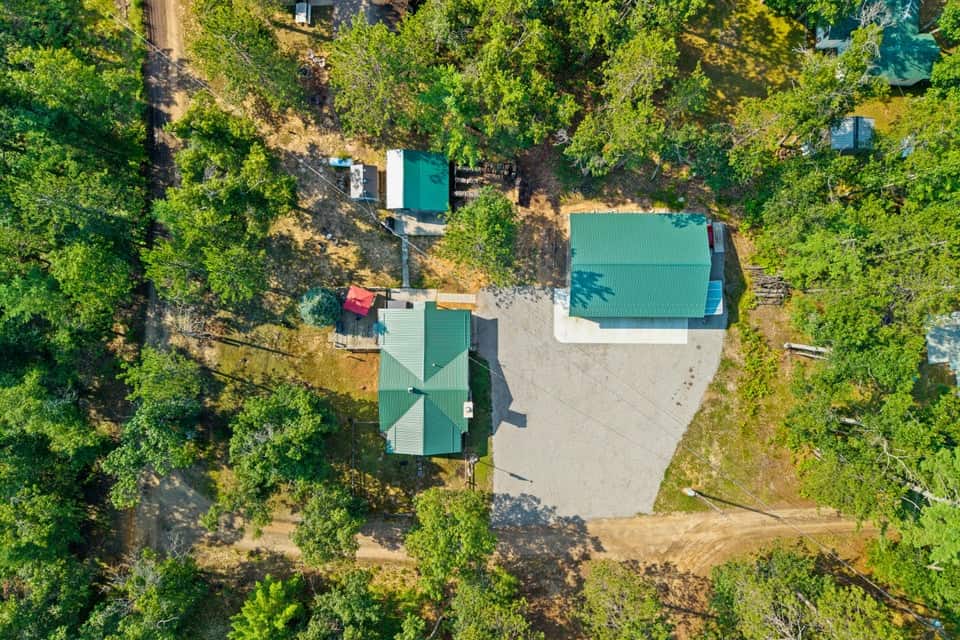 Canada Creek Ranch Home with Pole Barn & State Land Access In Atlanta MI
