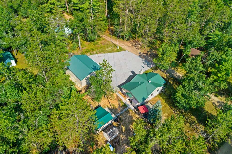 Canada Creek Ranch Home with Pole Barn & State Land Access In Atlanta MI