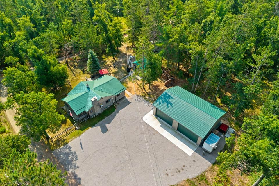 Canada Creek Ranch Home with Pole Barn & State Land Access In Atlanta MI