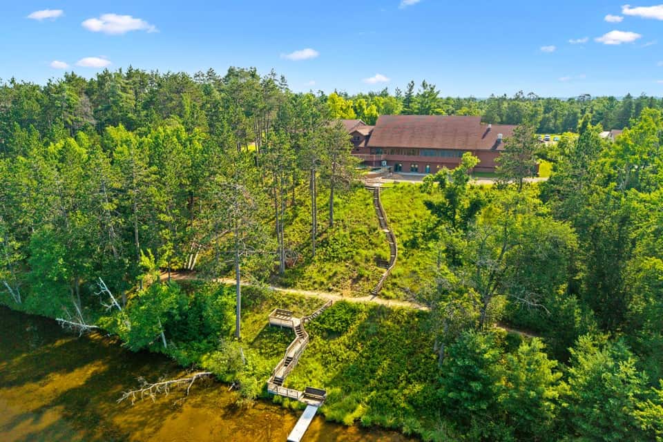 Canada Creek Ranch Home with Pole Barn & State Land Access In Atlanta MI