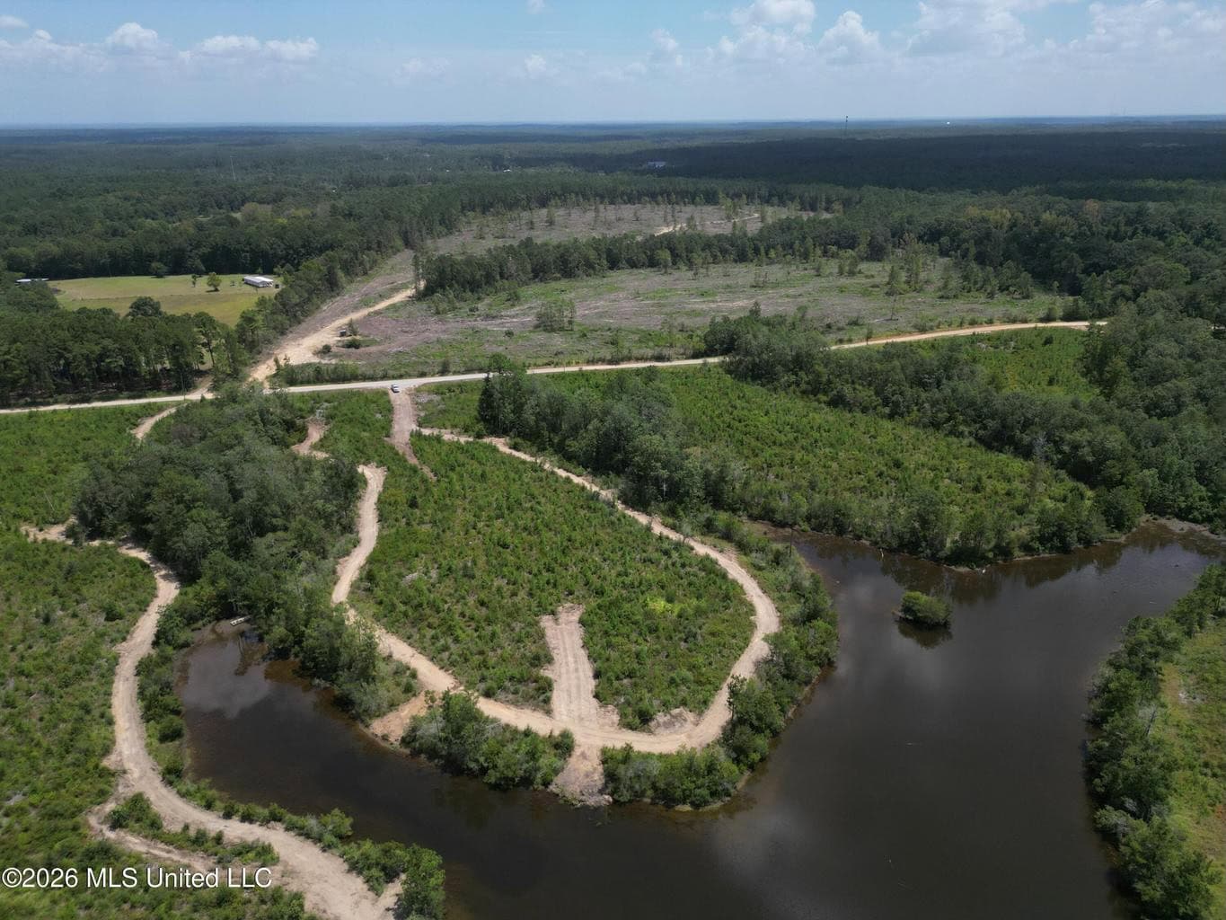 66 Acres Vancleave MS with Pond