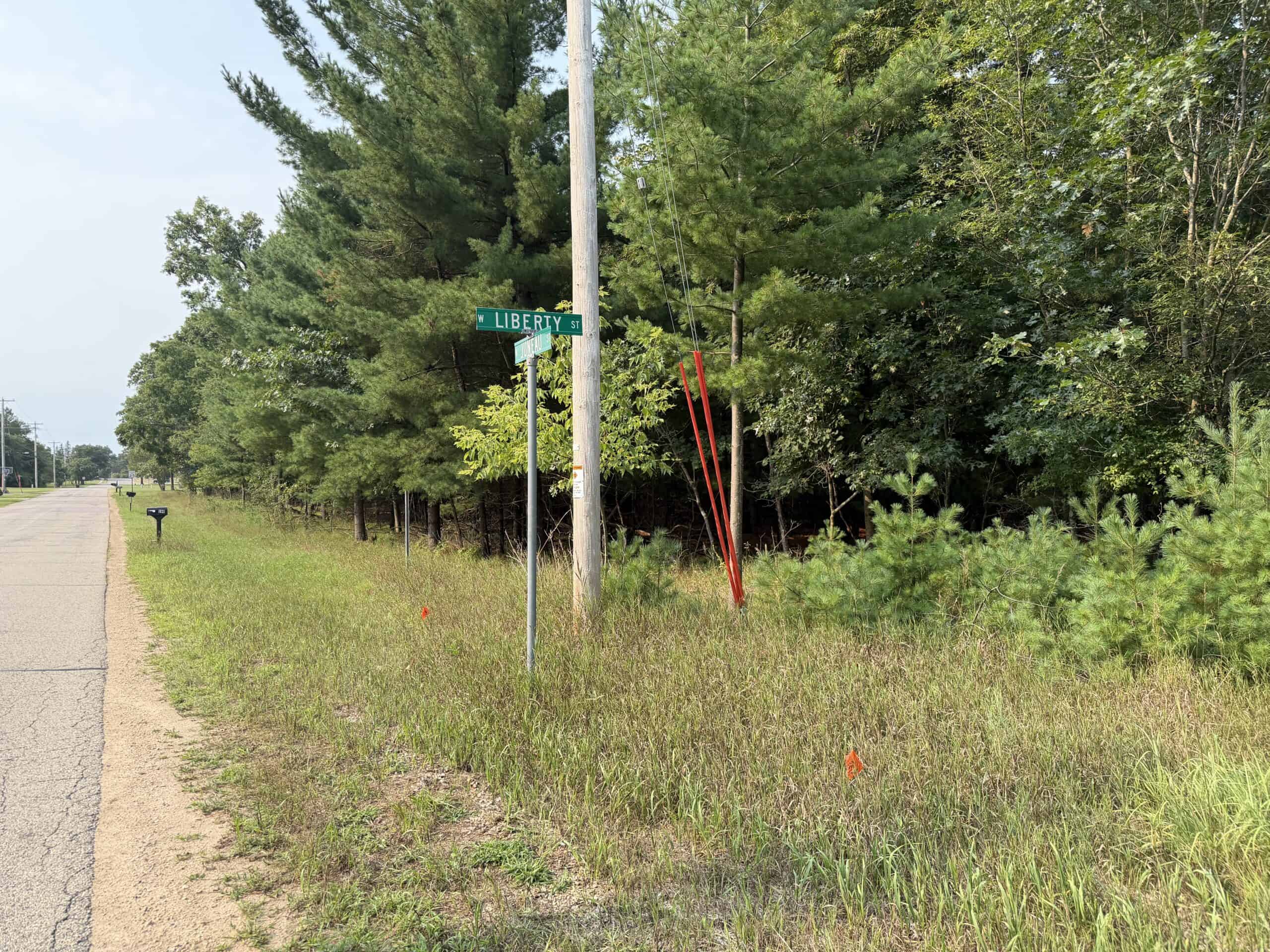 Rare opportunity to own 17.54 wooded acres within the City of Adams