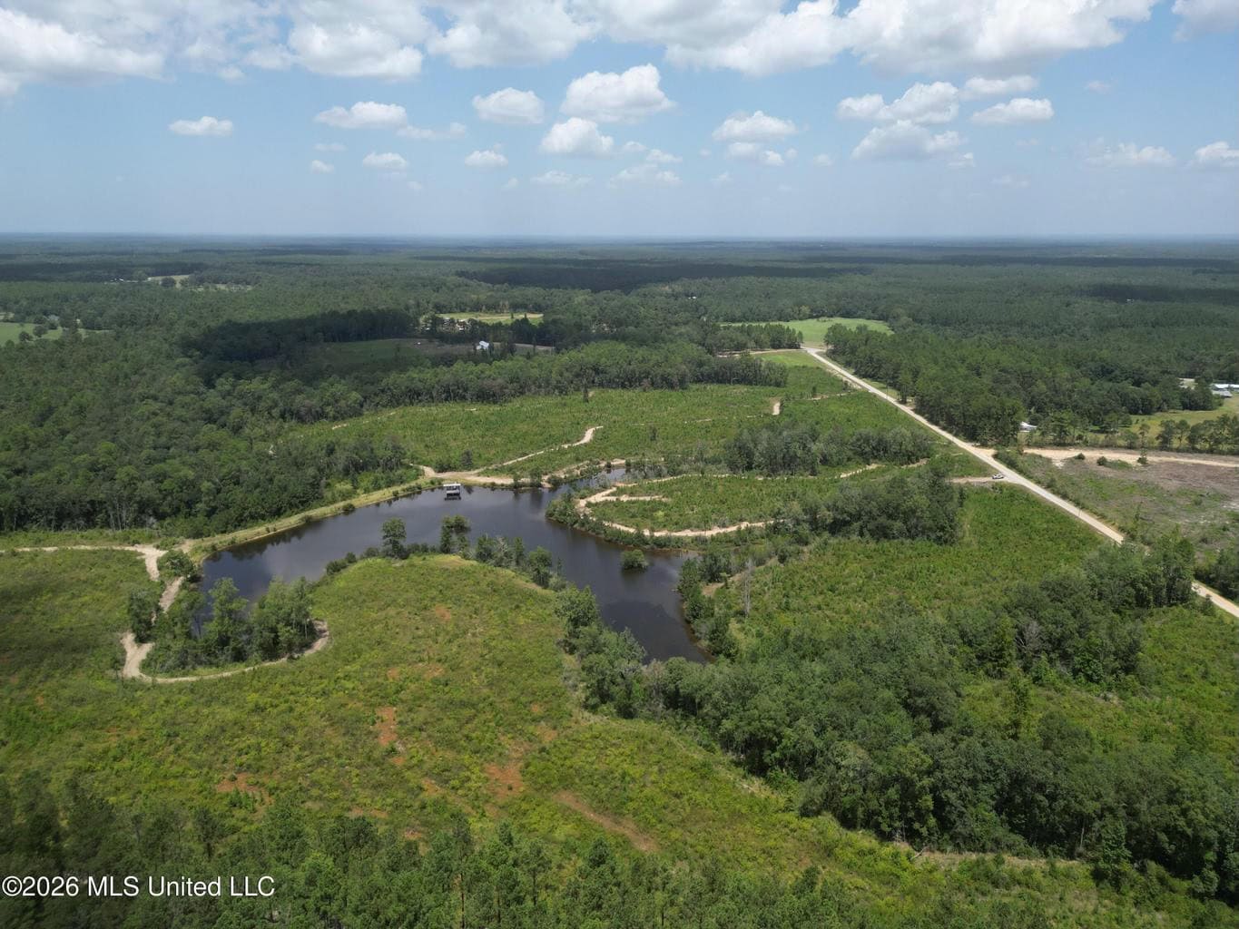 66 Acres Vancleave MS with Pond