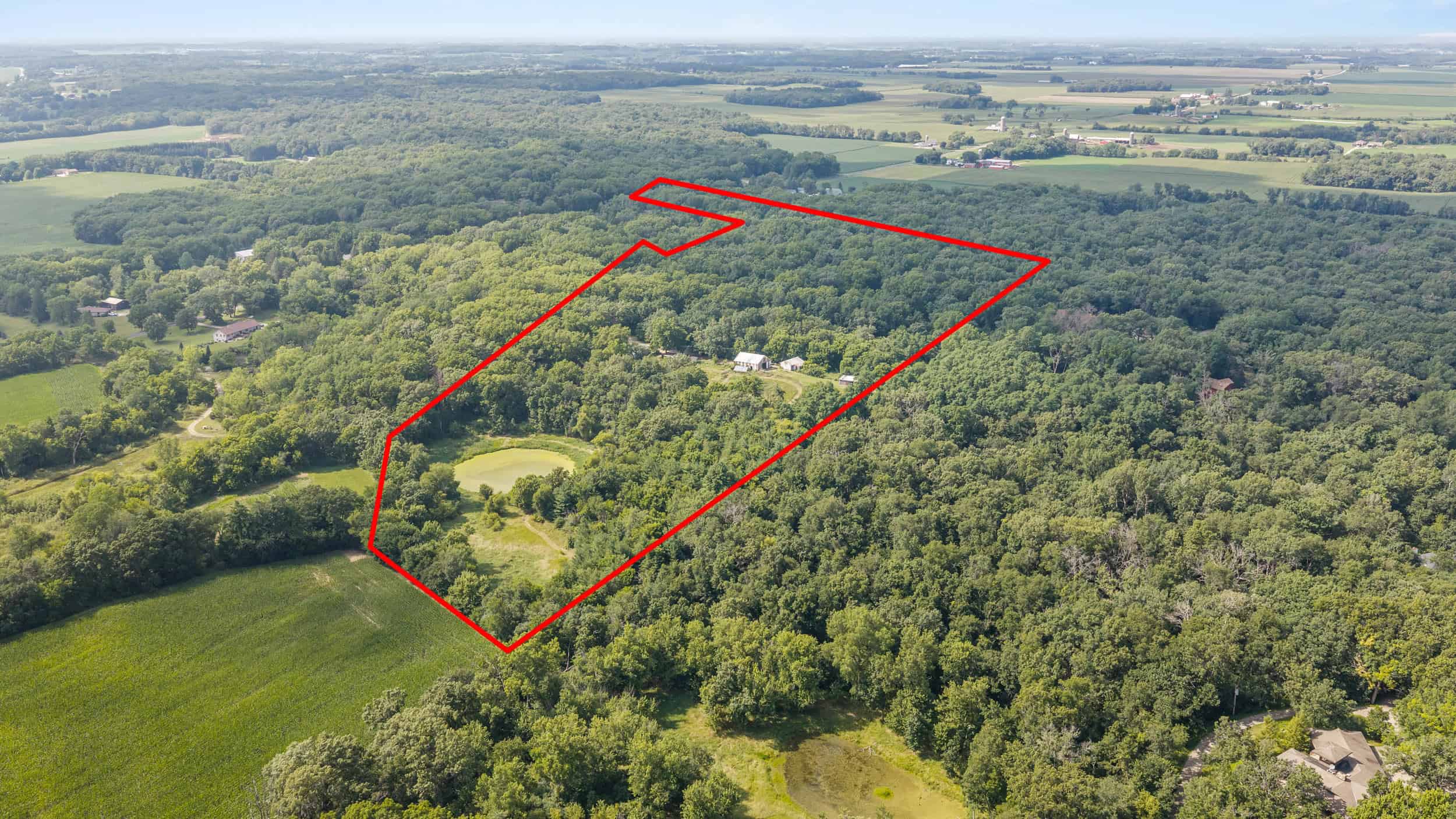 23+/- Acre Hobby Farm | Home | Pond | Outbuildings | Development Potential Online Auction