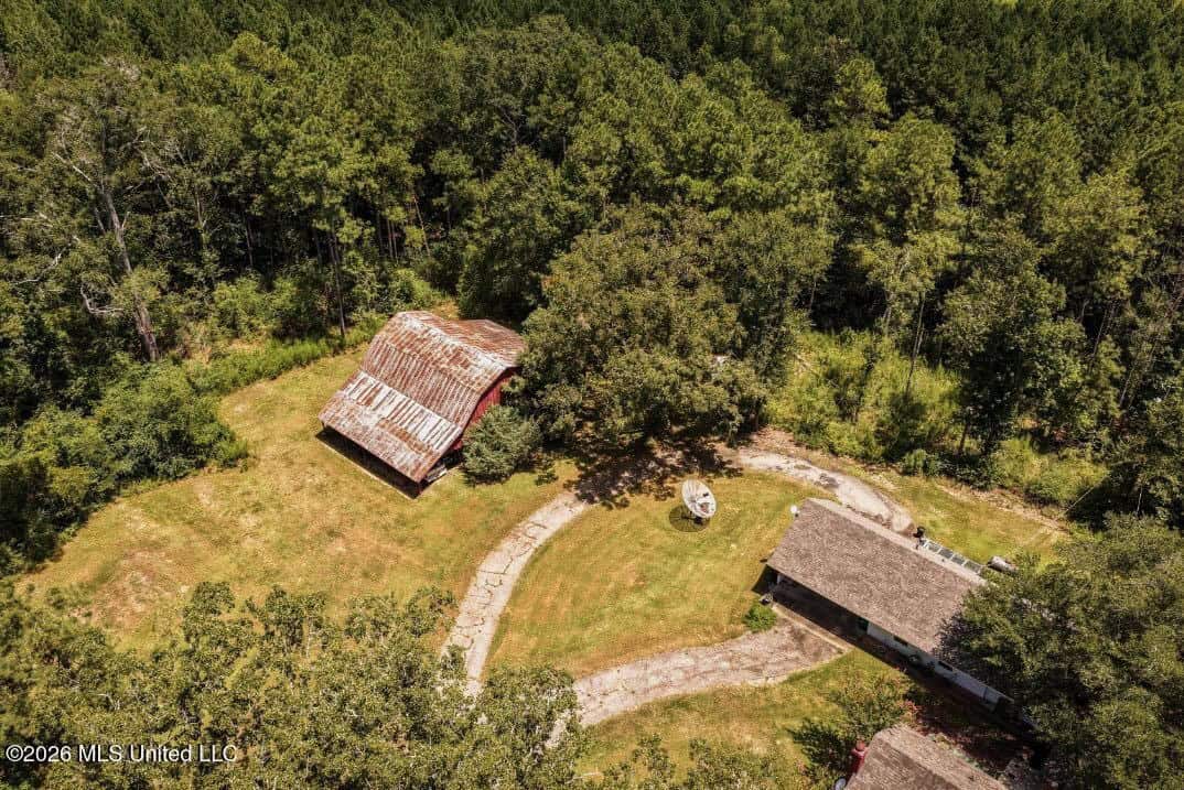 20 Acres for Sale Magnolia MS with Barn & Mature Timber