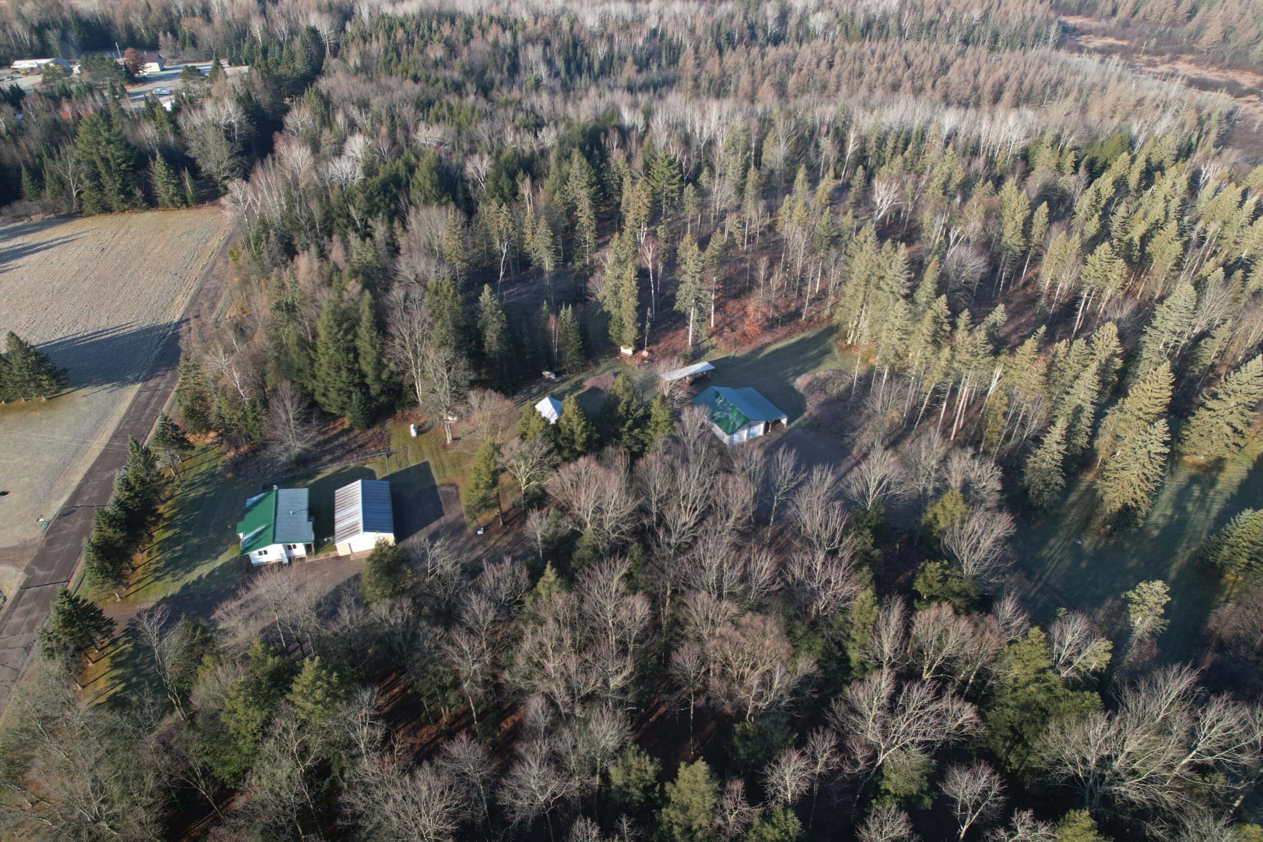 80± Acre Hunting Retreat for Sale in Butternut, WI