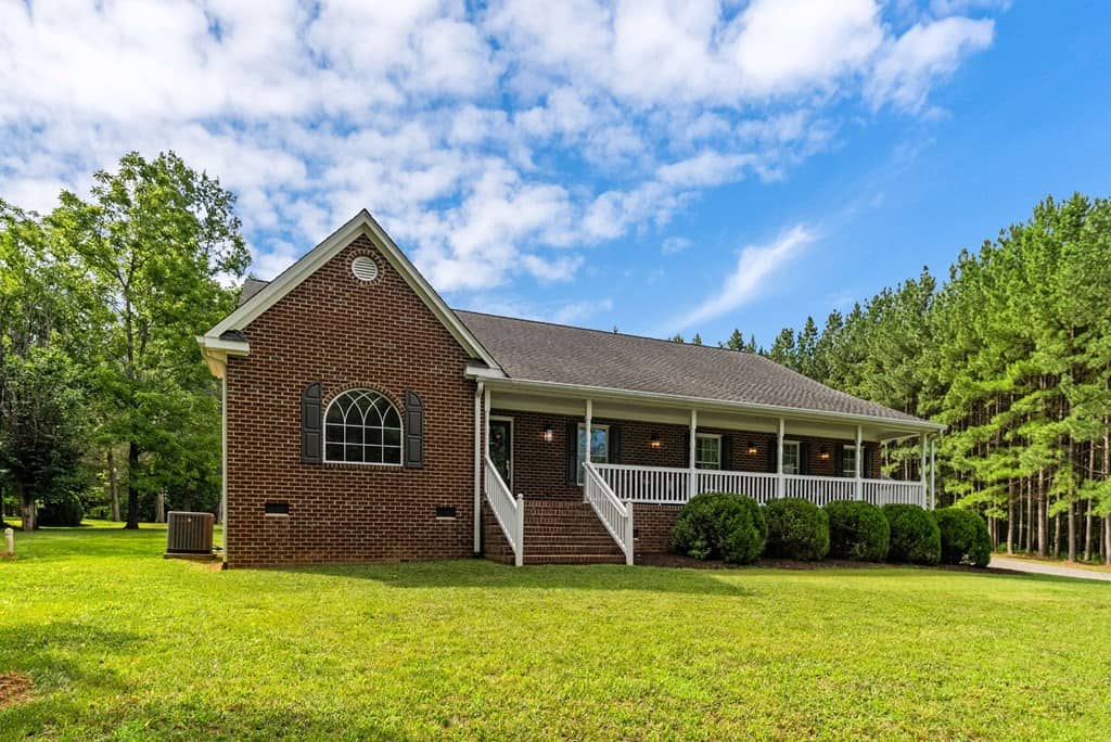 Private 49-Acre Retreat with Updated Brick Home in Louisa, VA