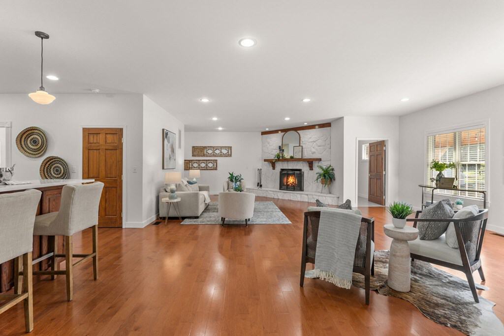 Private 49-Acre Retreat with Updated Brick Home in Louisa, VA