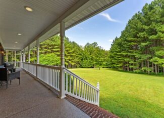 Private 49-Acre Retreat with Updated Brick Home in Louisa, VA