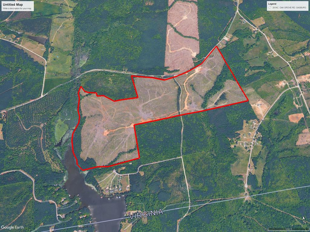 200± Acres Near Lake Gaston with Creek & Timber Potential