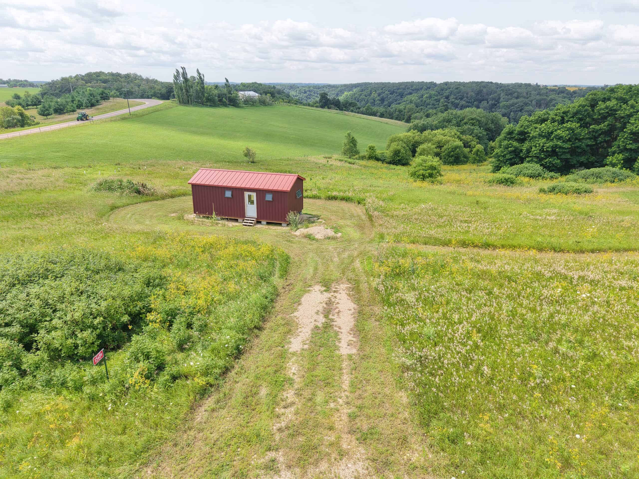 14.21 Acres Driftless Region SW Wisconsin 3-Seasonal Cabins
