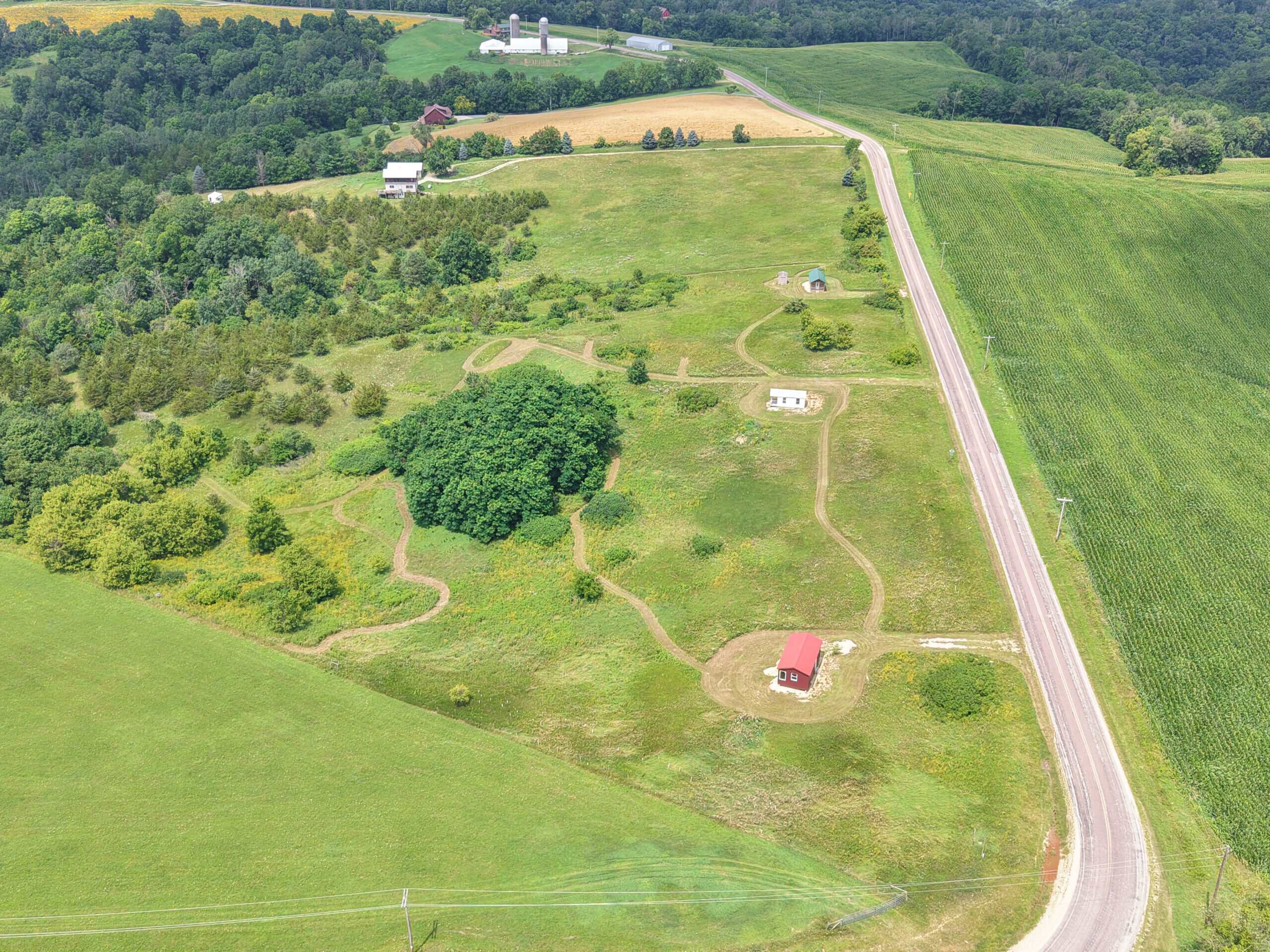 Driftless Ridgetop Retreat 10.65 Acres W/ Seasonal Cabin
