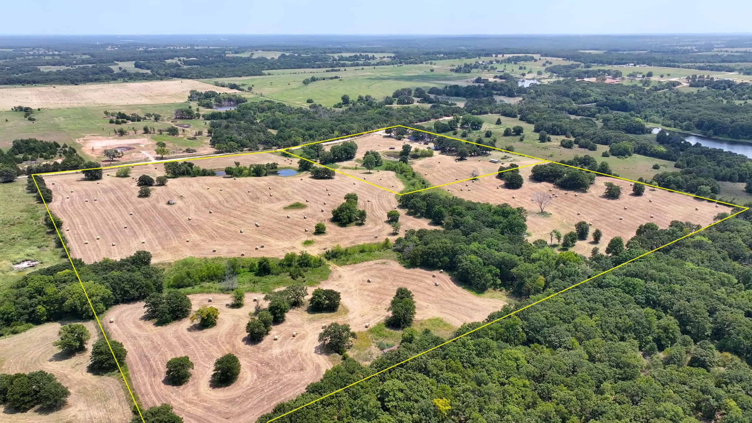 Rural Okfuskee County, OK Real Estate Auction Home & 40 Ac+/-