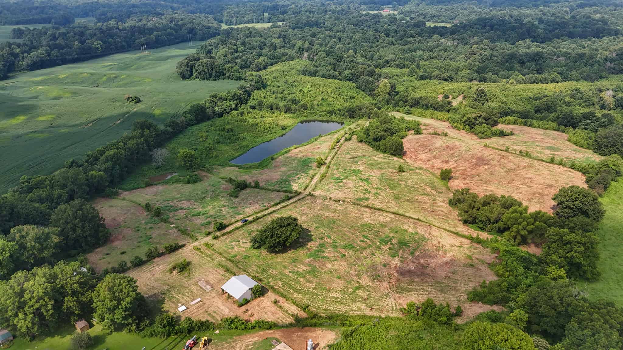 82- Acre Cattle Farm For Sale in Hornbeak, TN