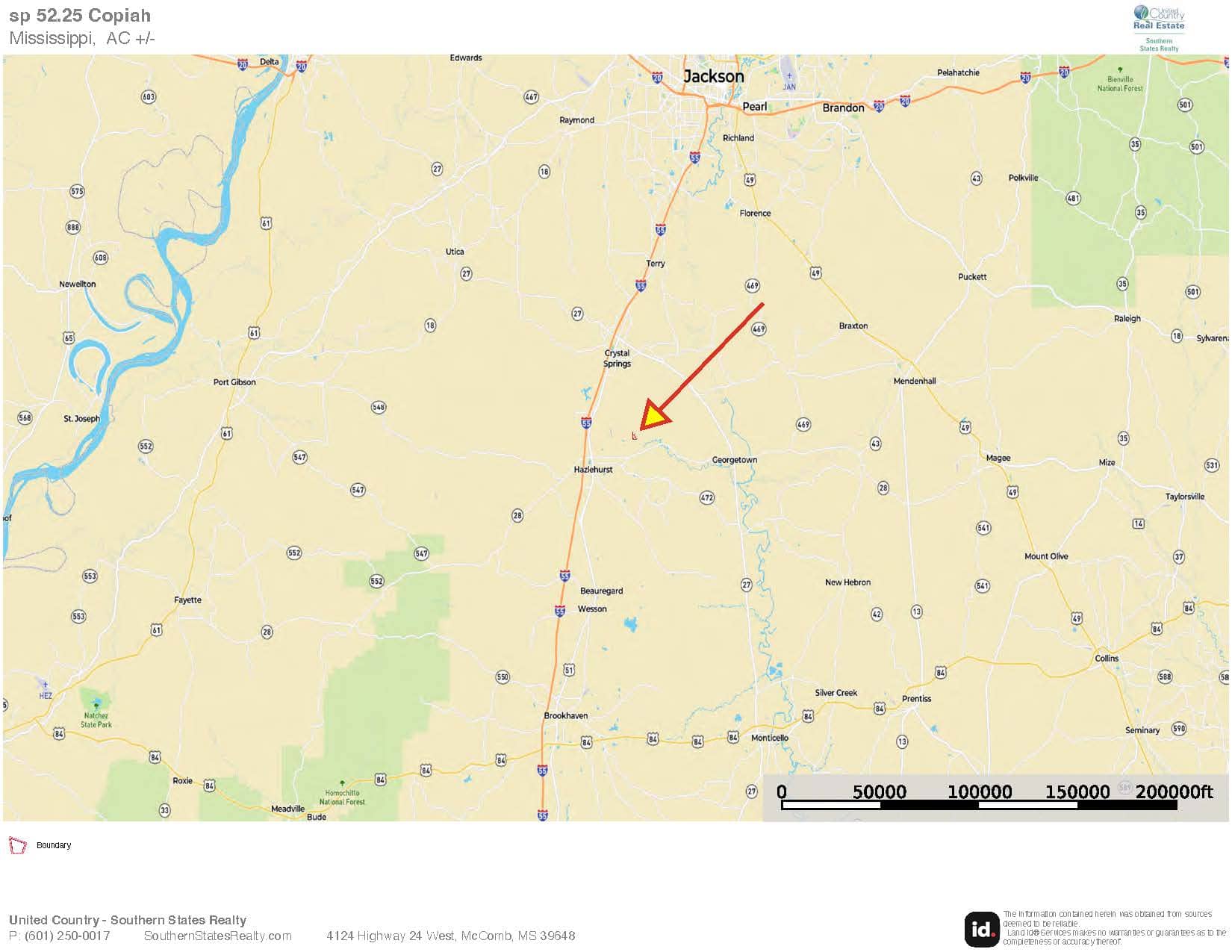 52.25± Acres in Copiah County, MS Near Hazlehurst
