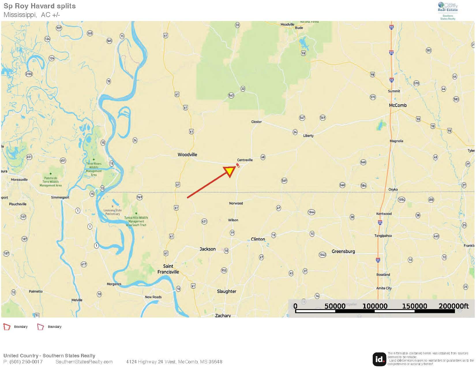 82± Acre Hunting Property in Wilkinson County, MS