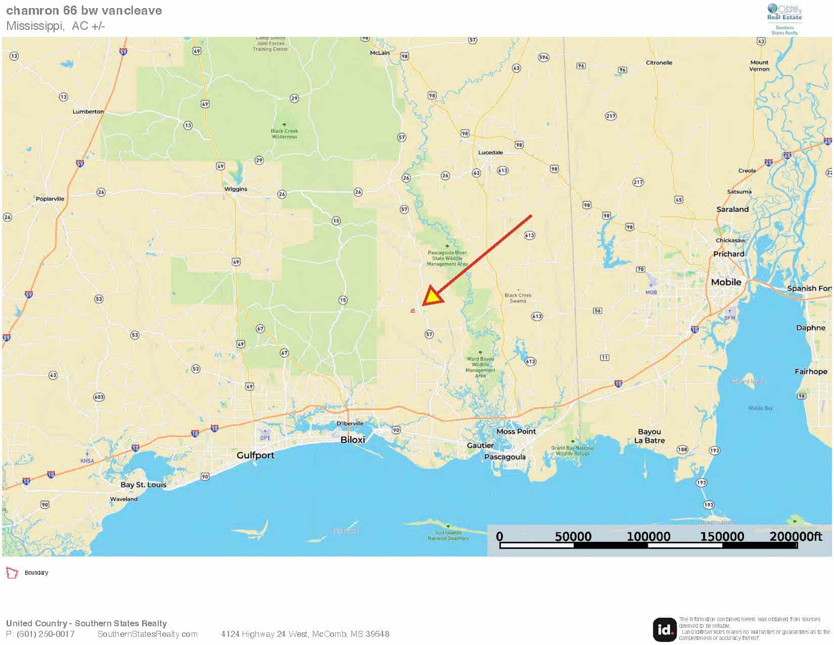 66 Acres Vancleave MS with Pond