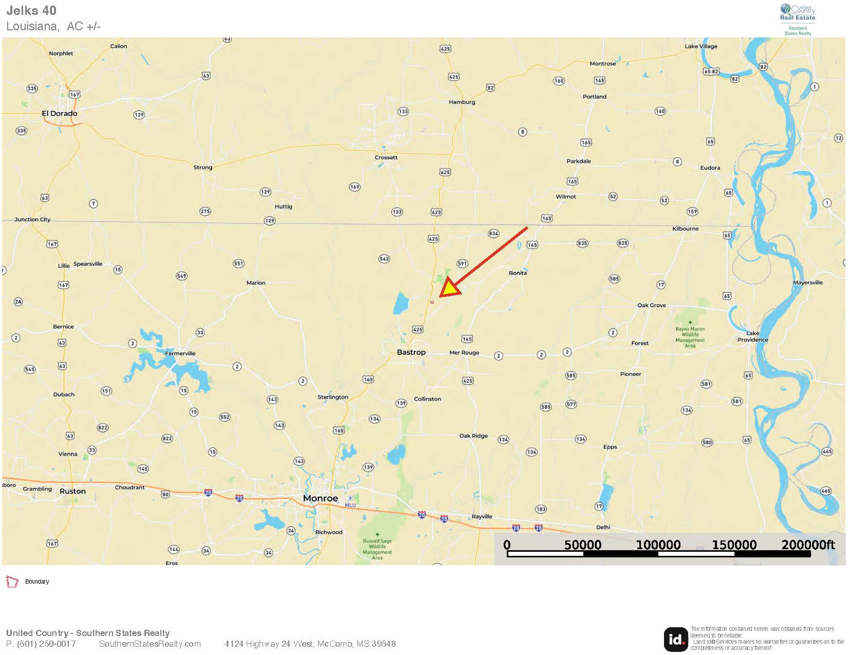 Affordable Morehouse Parish Land for Sale