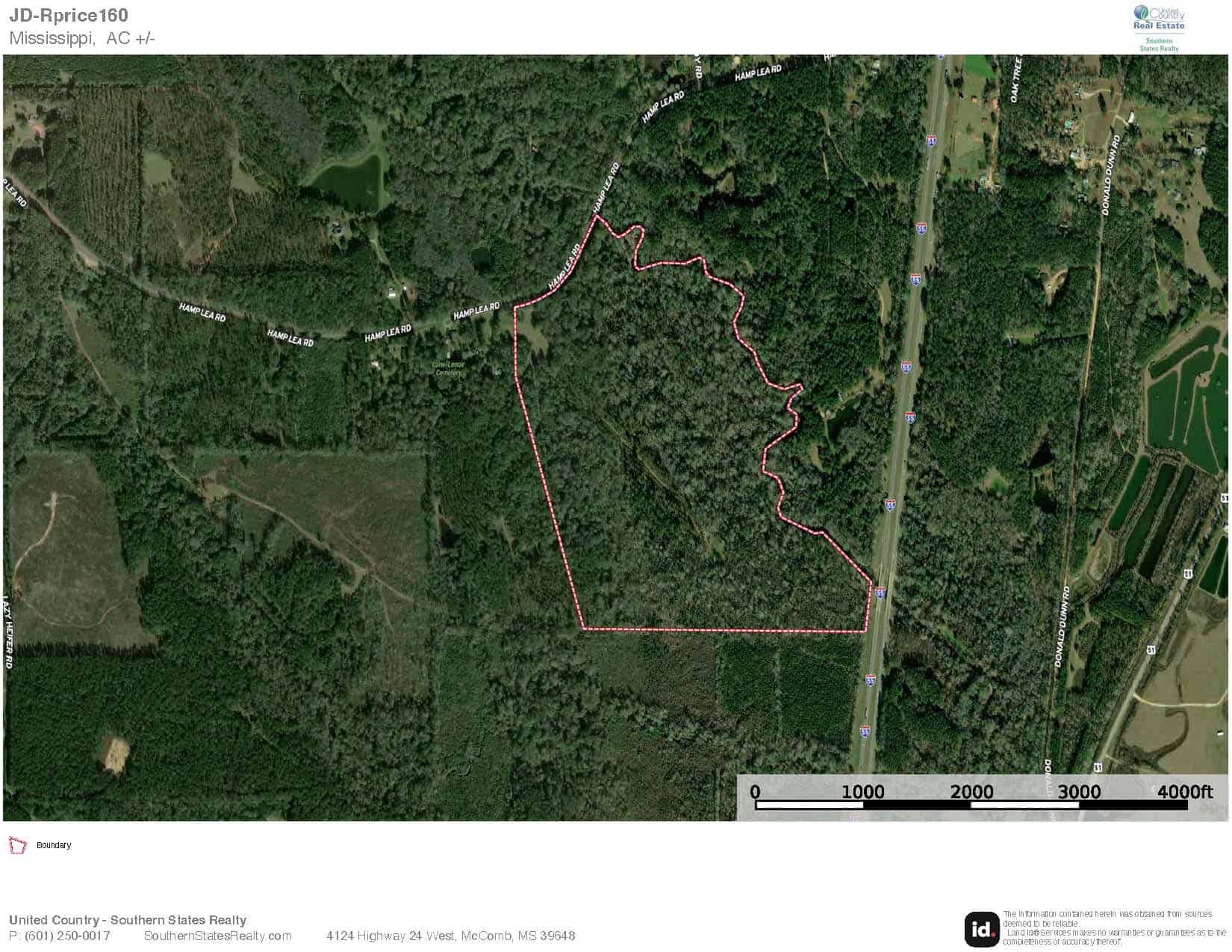 150 Acres for Sale in Magnolia MS on Tangipahoa River