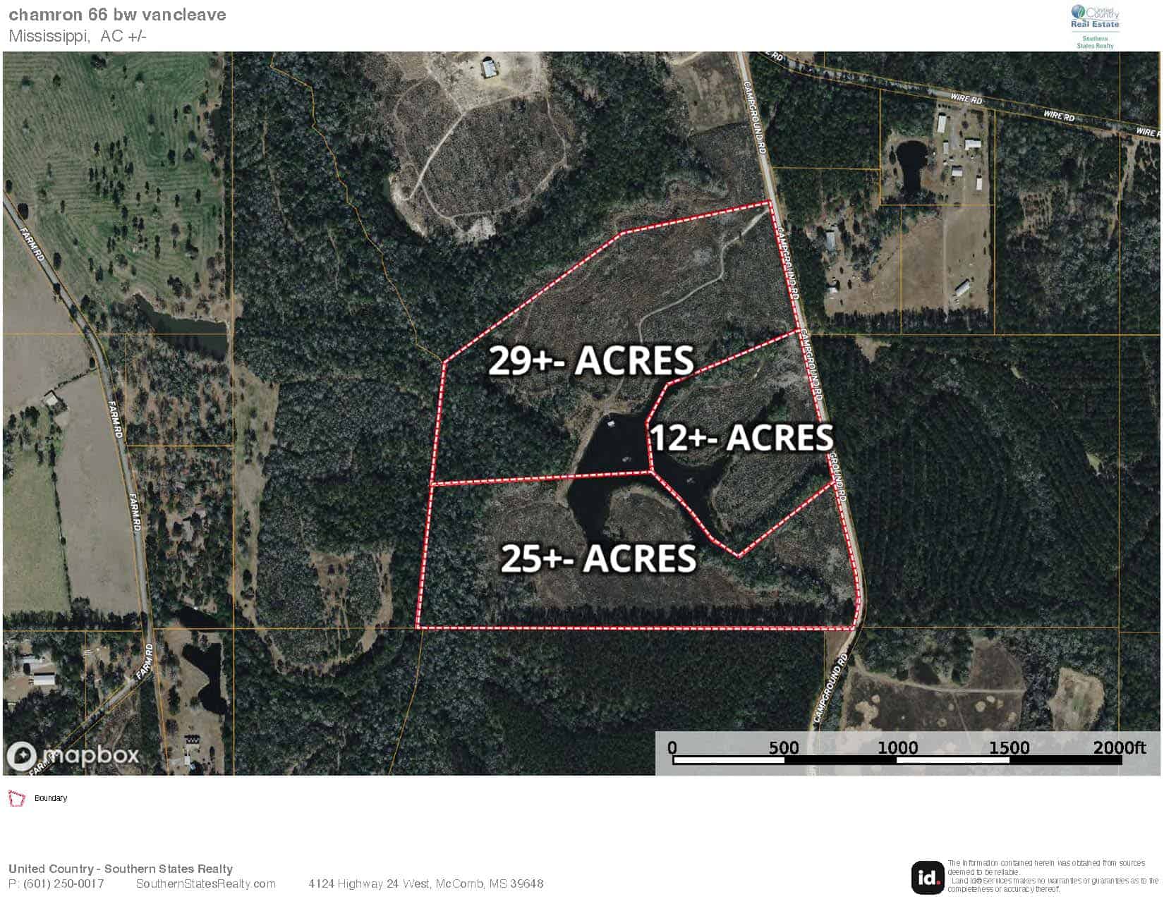 66 Acres Vancleave MS with Pond