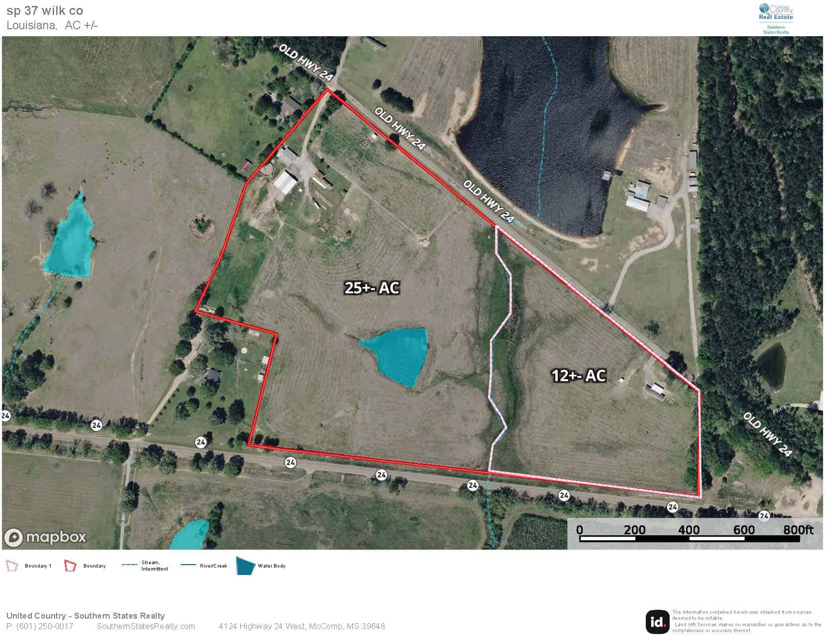 25± Acre Farm & Homesite in Centreville, MS