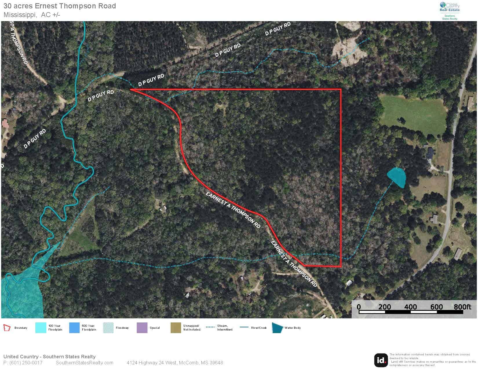 30 Acres of Mature Timber for Sale in Pike County, MS