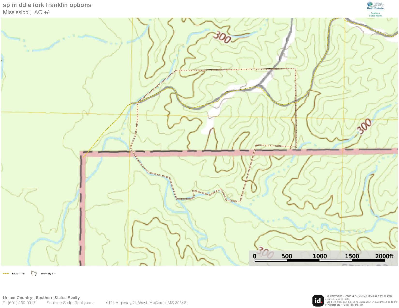 90± Acre Hunting Tract for Sale in Meadville, MS