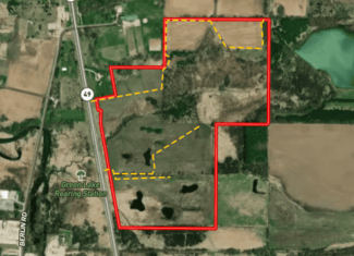 92+/- Acres of Hunting Land in Green Lake WI
