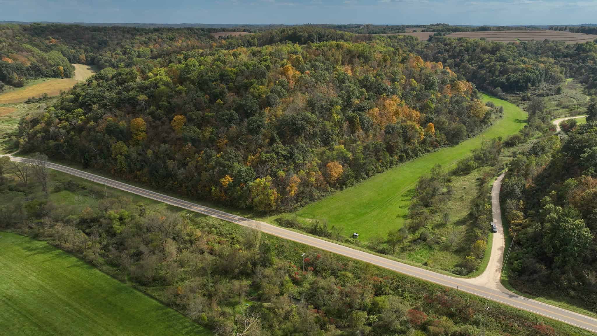 58.89-Acre Hunting Camp & Whitetail Retreat | Blue River, Wisconsin